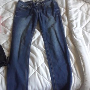 Dark washed jeans from Hollister